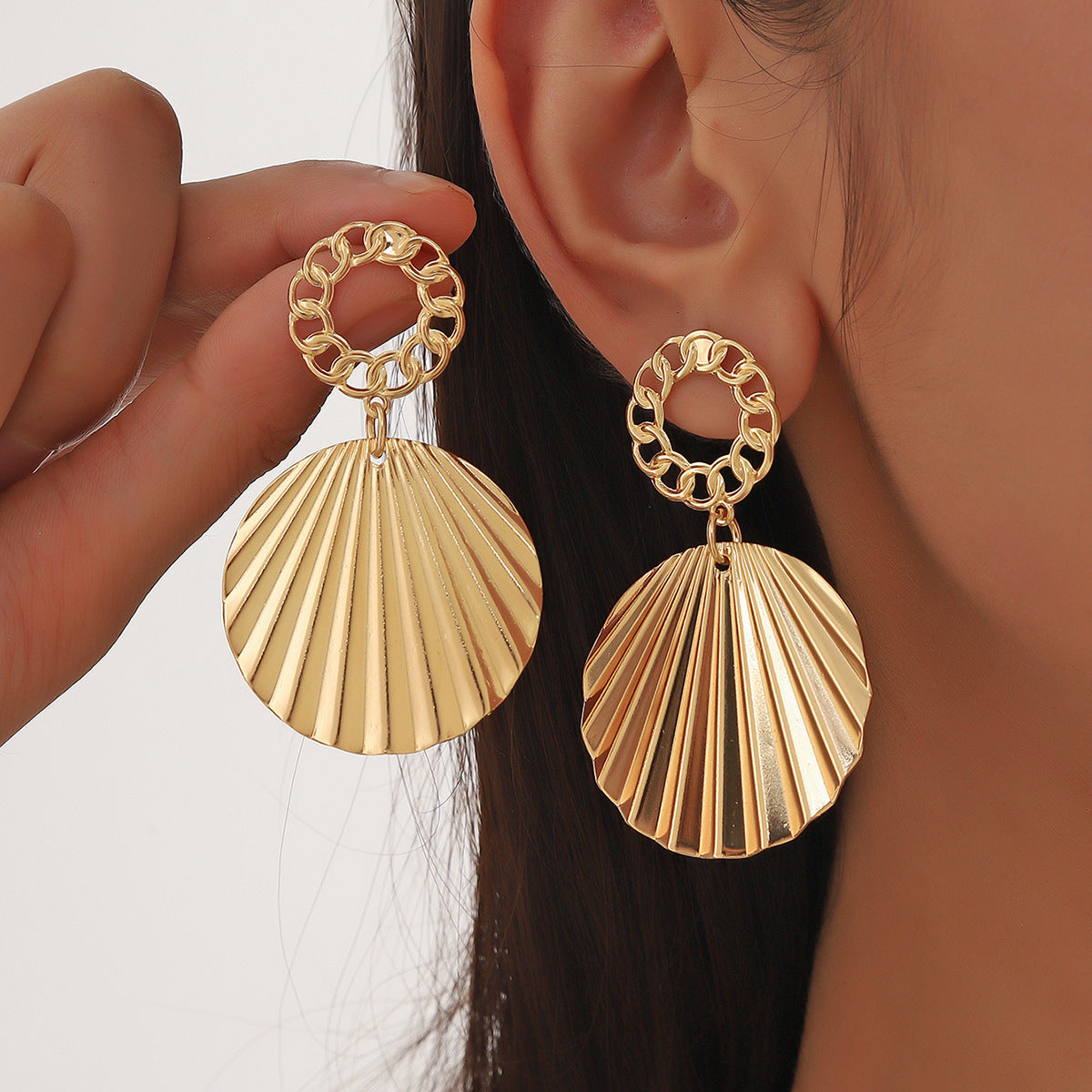 Wholesale of Uniquely Shaped Metal Earrings